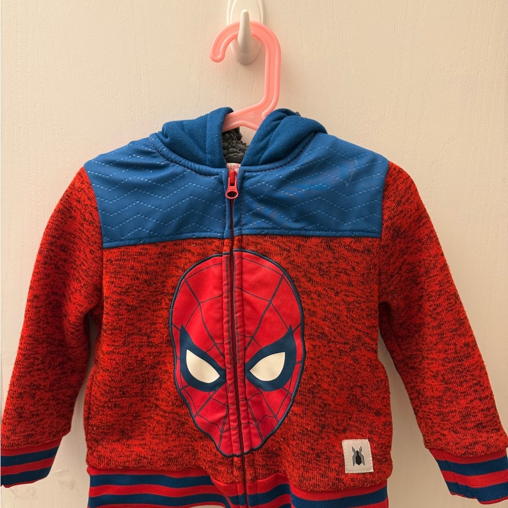 Marvel Spider-Man Homecoming Gray and Blue Jacket